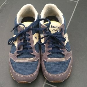 Saucony Jazz Sneaker, navy, men's 7/women's 8.5